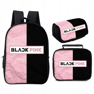 BLACKPINK vysoko kvalitný ŠKOLSKÝ SET BATOH TAŠKA PUZDRO NA PERCIER